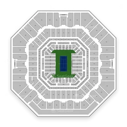 Arthur Ashe Stadium Logo, Variante Icon weiß, auf transparentem Hintergrund