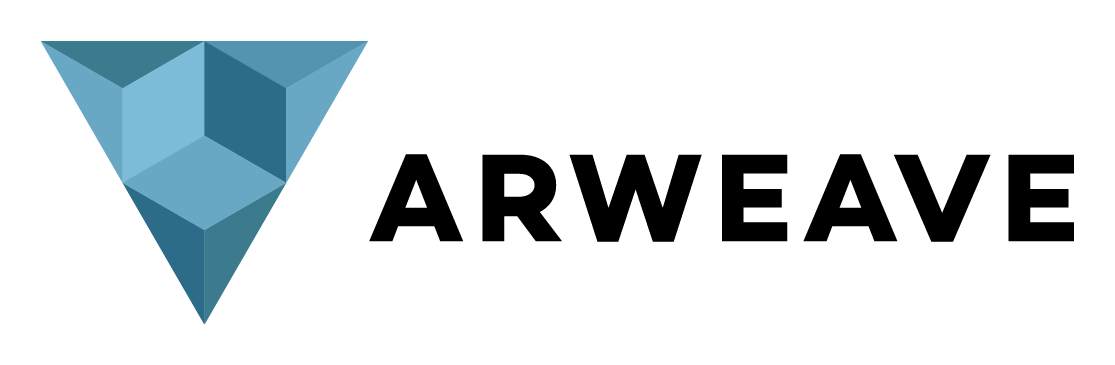 Arweave logo on a transparent background