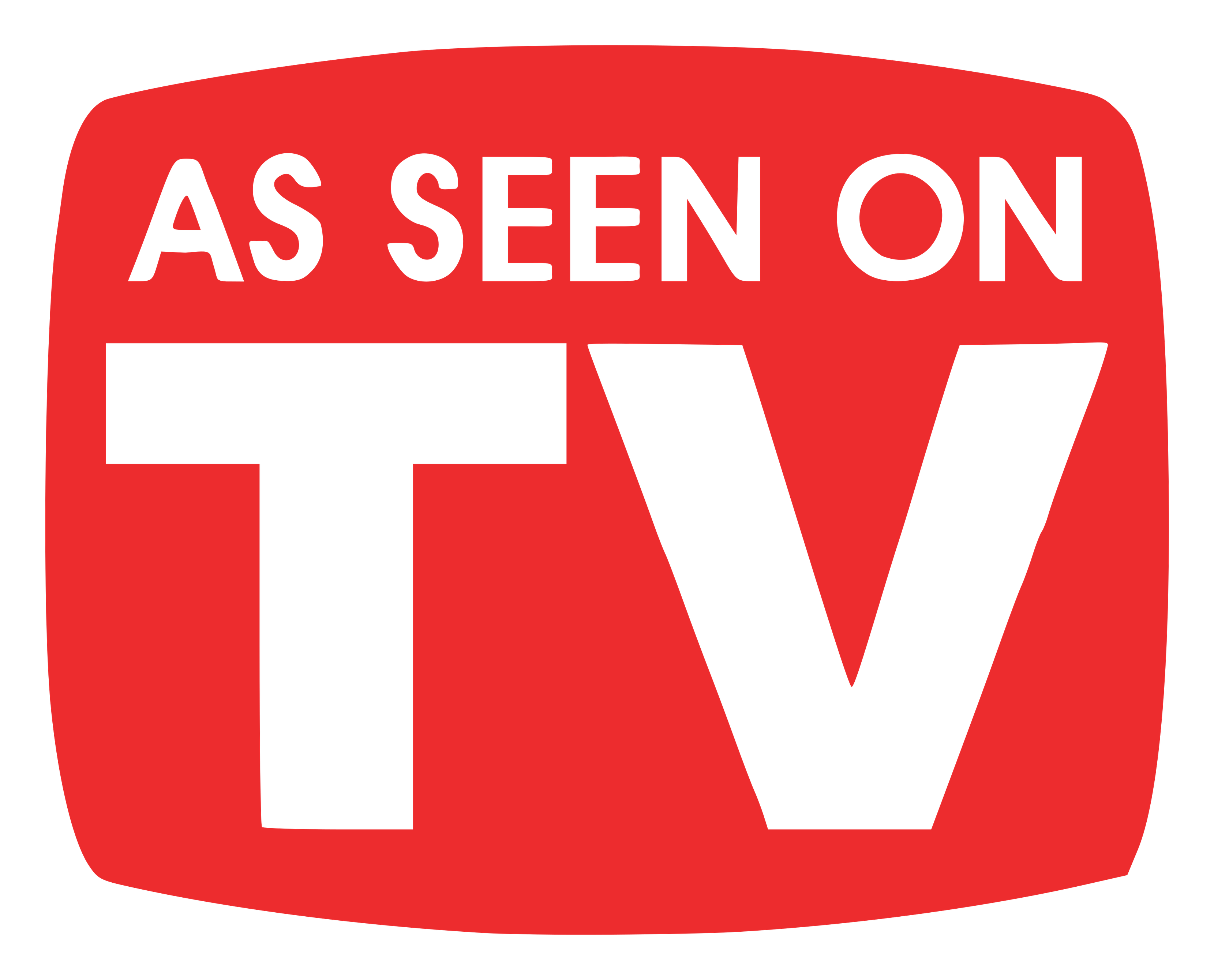As Seen on TV logo on a transparent background