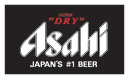 Asahi logo, black version, on a transparent background