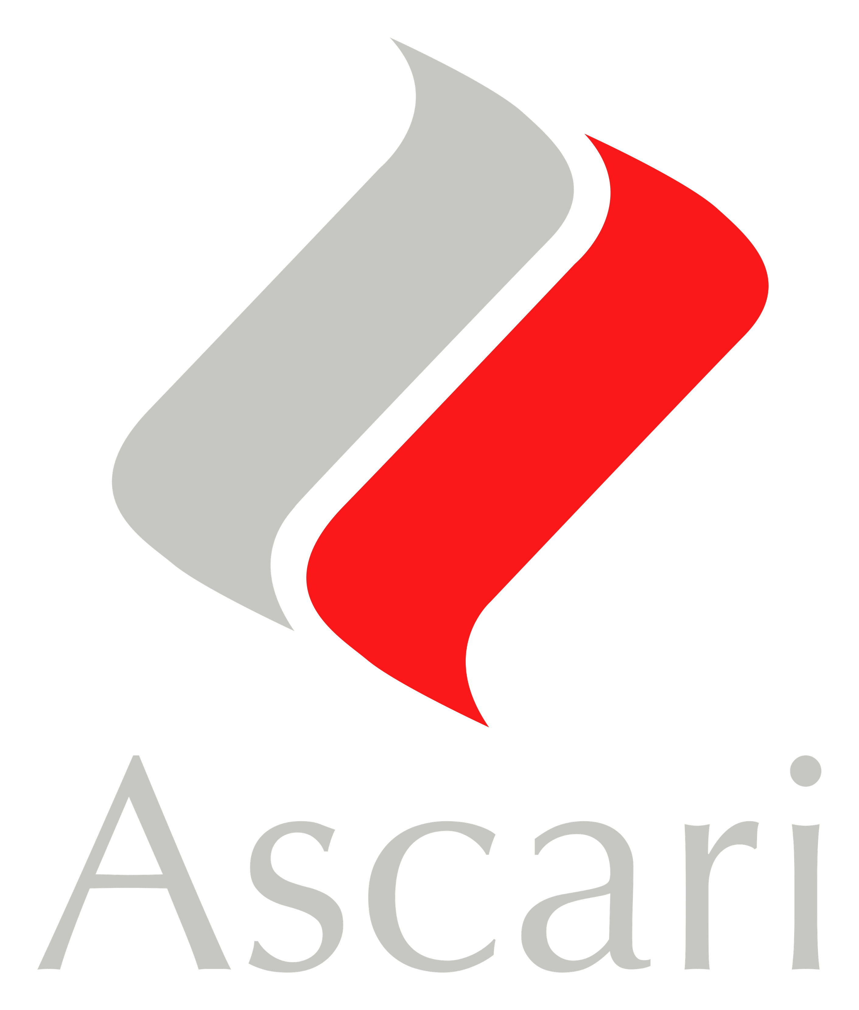 Ascari logo on a transparent background