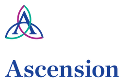 Ascension Health logo, horizontal version, on a transparent background