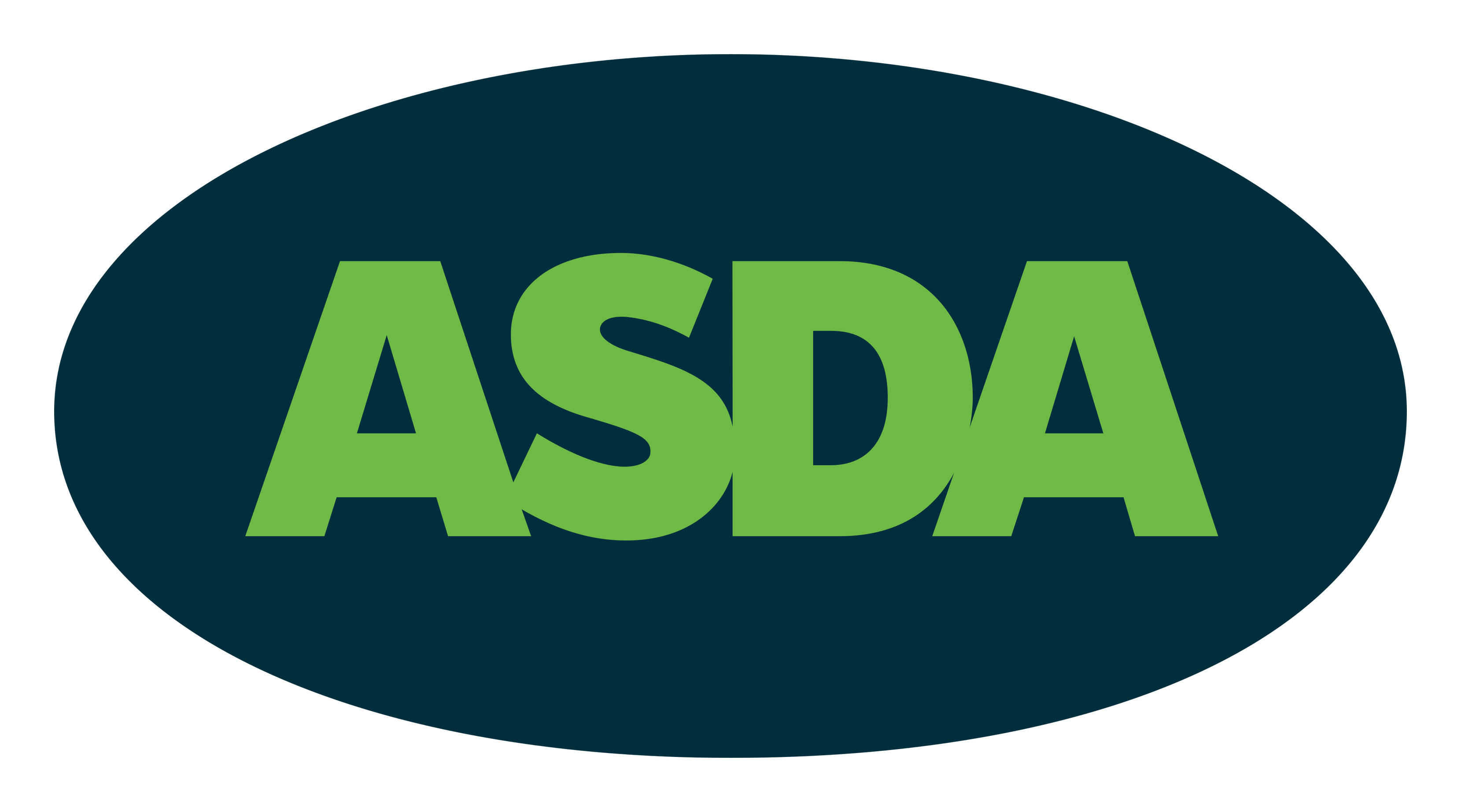 Asda logo on a transparent background