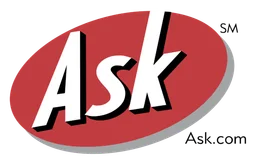 Ask logo, horizontal version, on a transparent background