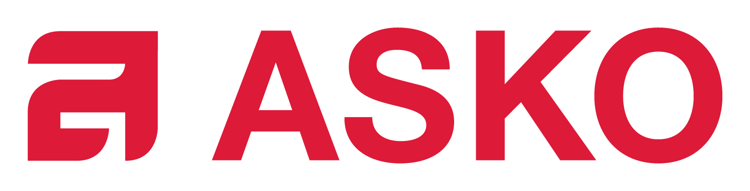 Asko logo on a transparent background