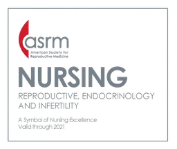 Asrm logo, monochrome icon version, on a transparent background