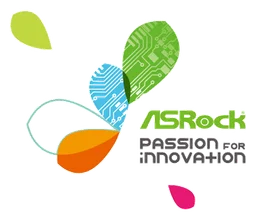 Asrock logo, icon version, on a transparent background