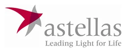 Astellas Logo, Variante Wortmarke weiß, auf transparentem Hintergrund