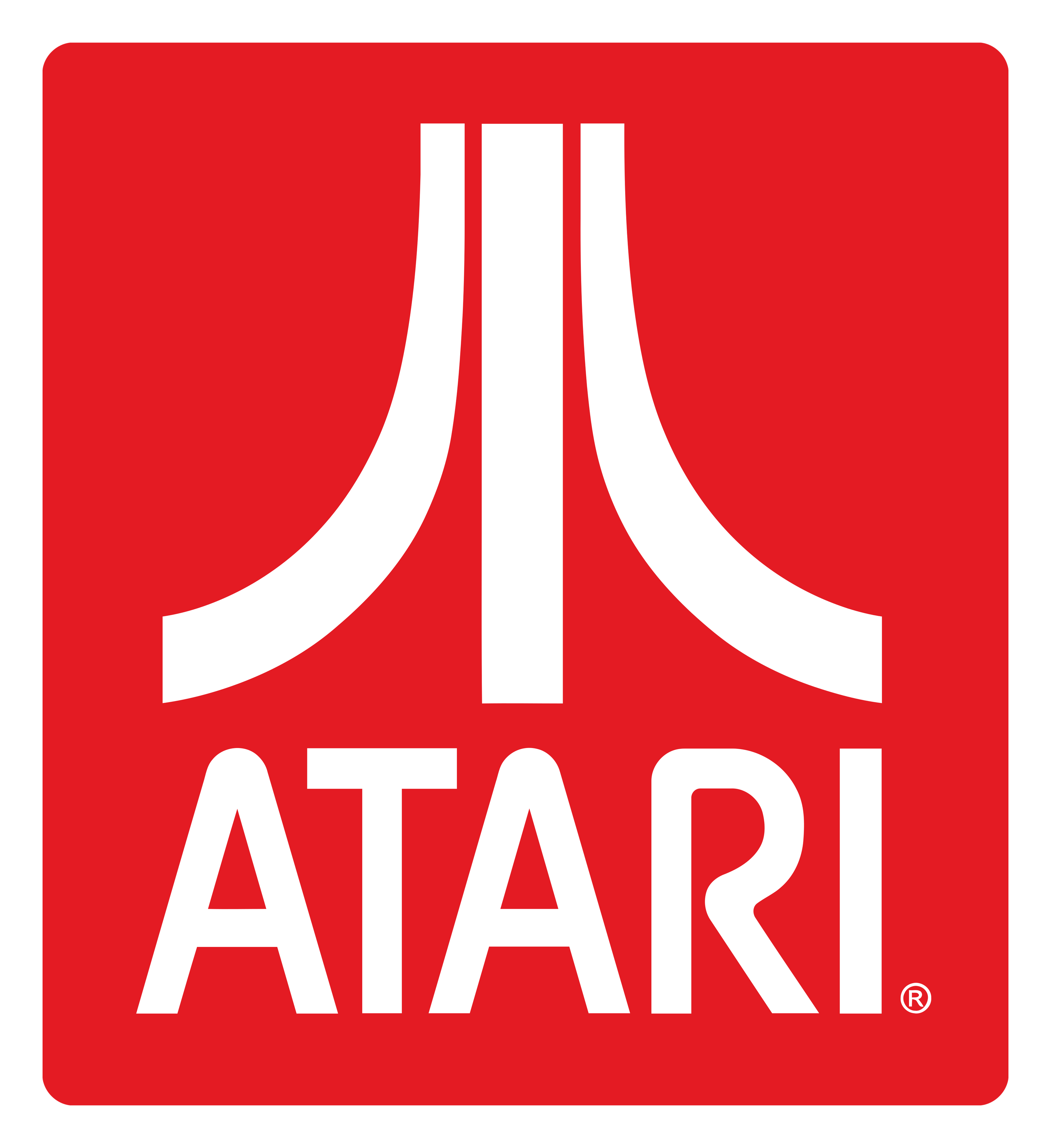 Atari logo on a transparent background