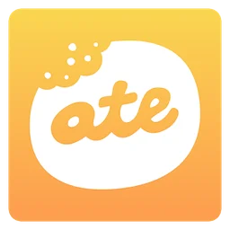 Ate logo, icon version, on a transparent background