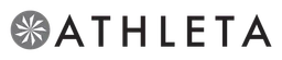 Athleta logo, black wordmark version, on a transparent background