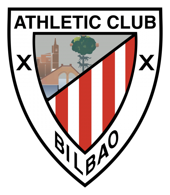 Athletic Club de Bilbao logo on a transparent background