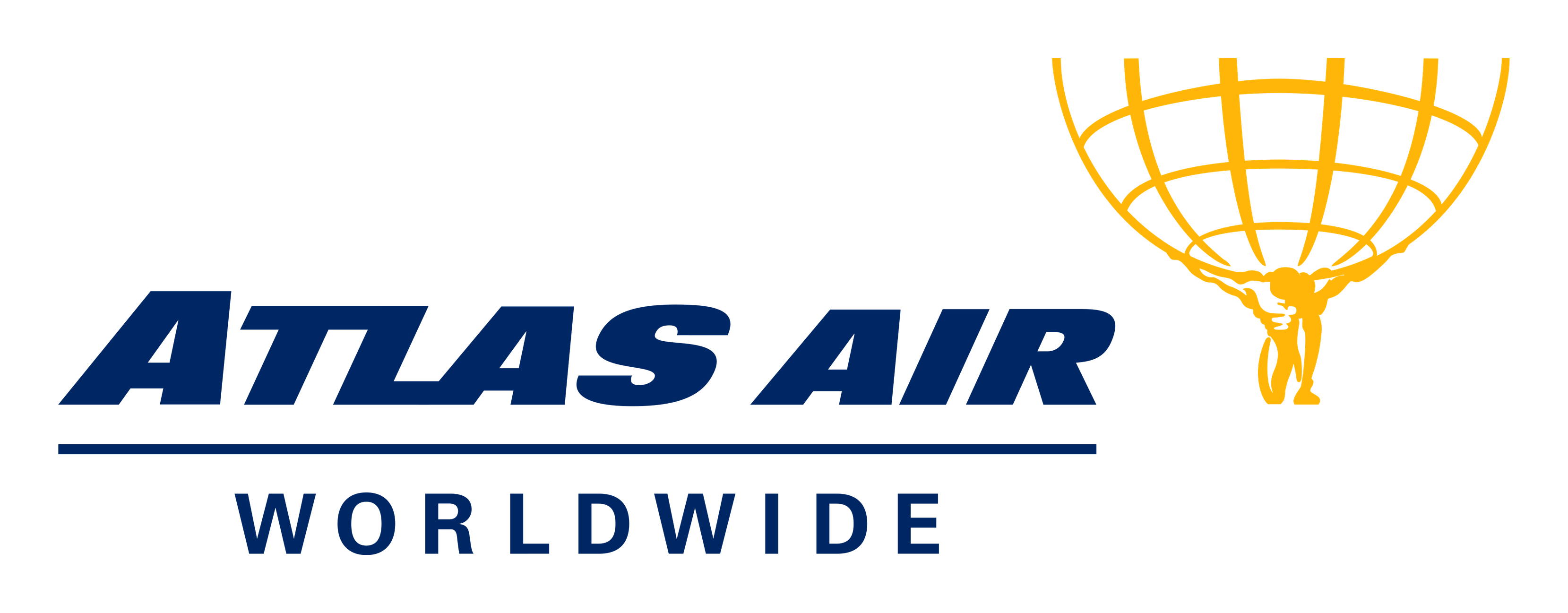 Atlas Air logo on a transparent background