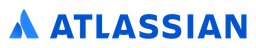 Logo da Atlassian, versão logotipo, em fundo transparente