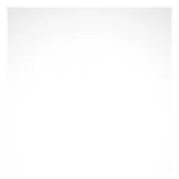 Atomic logo, white icon version, on a transparent background
