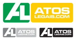 Atos Origin logo, horizontal version, on a transparent background