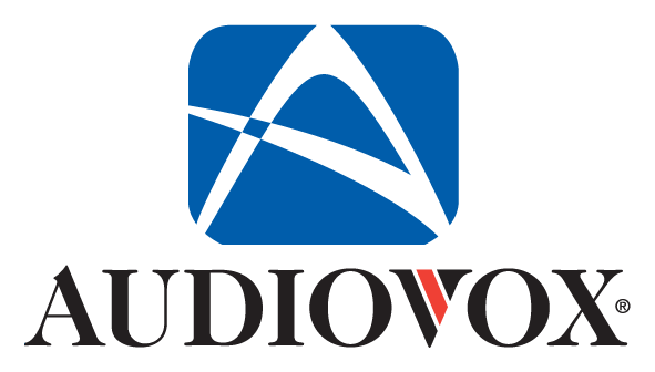Audiovox Logo auf transparentem Hintergrund