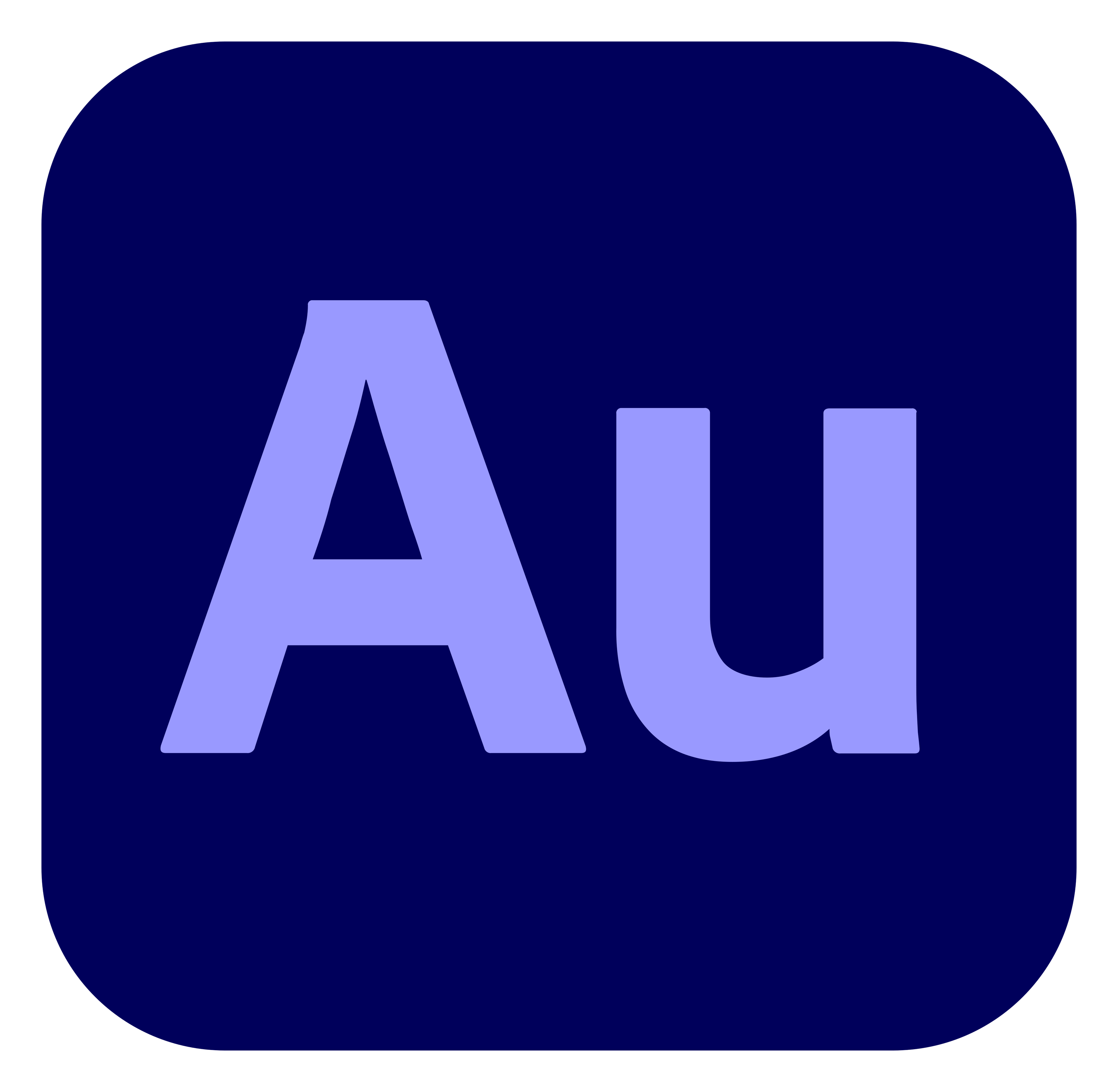 Audition Logo auf transparentem Hintergrund