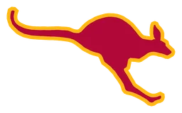 Austin College logo, horizontal version, on a transparent background