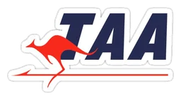 Australian Airlines logo, horizontal version, on a transparent background