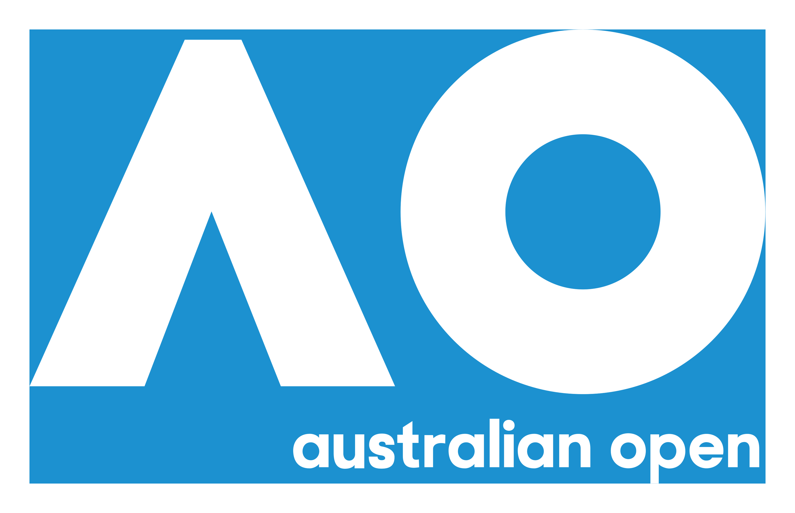 Australian Open logo on a transparent background