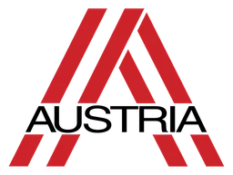 Austria logo, horizontal version, on a transparent background