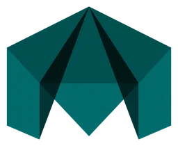 Autodesk Maya logo, icon version, on a transparent background