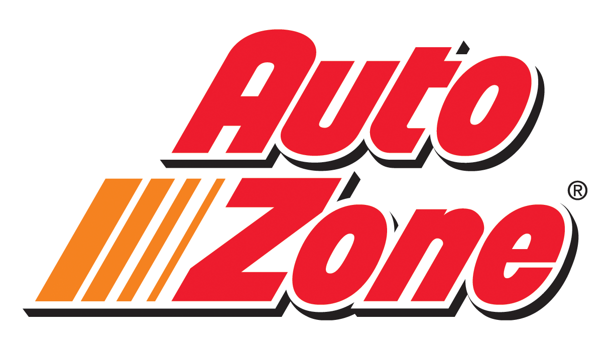 Autozone logo on a transparent background