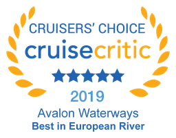 Avalon Waterways logo, horizontal version, on a transparent background