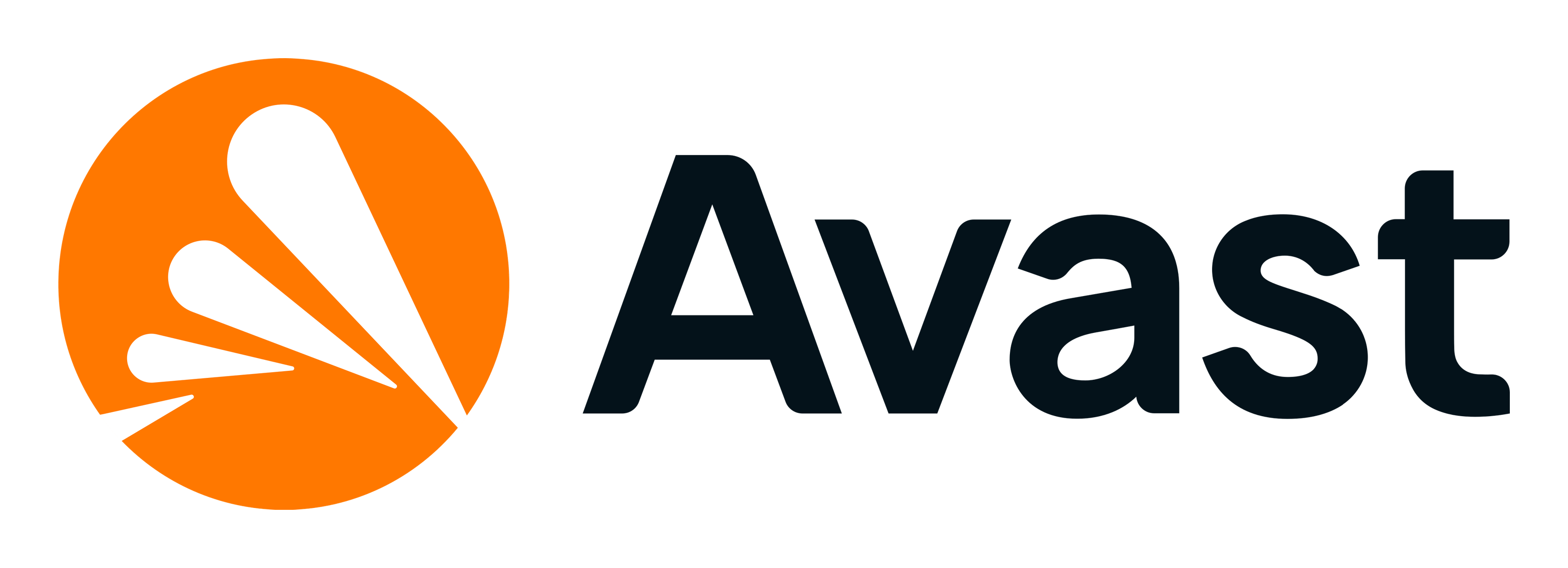 Avast logo on a transparent background
