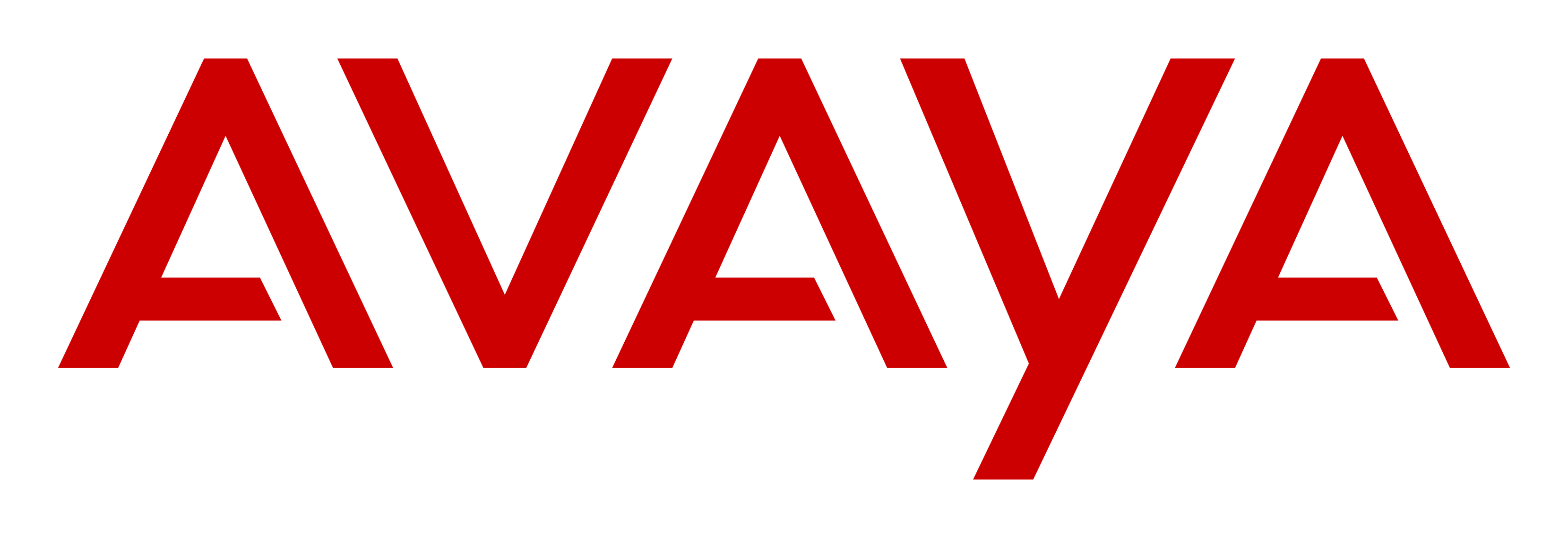 Avaya logo on a transparent background