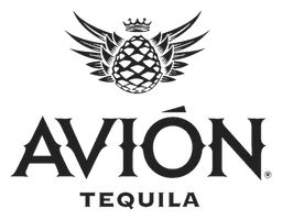 Avion logo, black version, on a transparent background