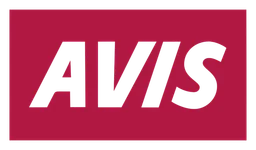 Avis logo, horizontal version, on a transparent background