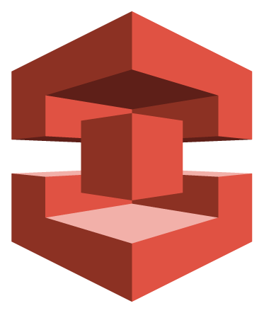 Amazon S3 logo, icon version, on a transparent background
