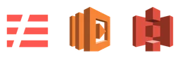 Amazon S3 logo, wordmark version, on a transparent background