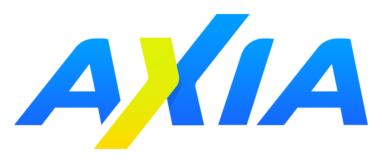 Axia logo on a transparent background