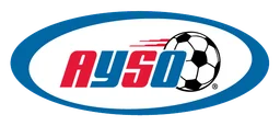 Ayso logo, horizontal version, on a transparent background