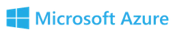 Azure logo, wordmark version, on a transparent background