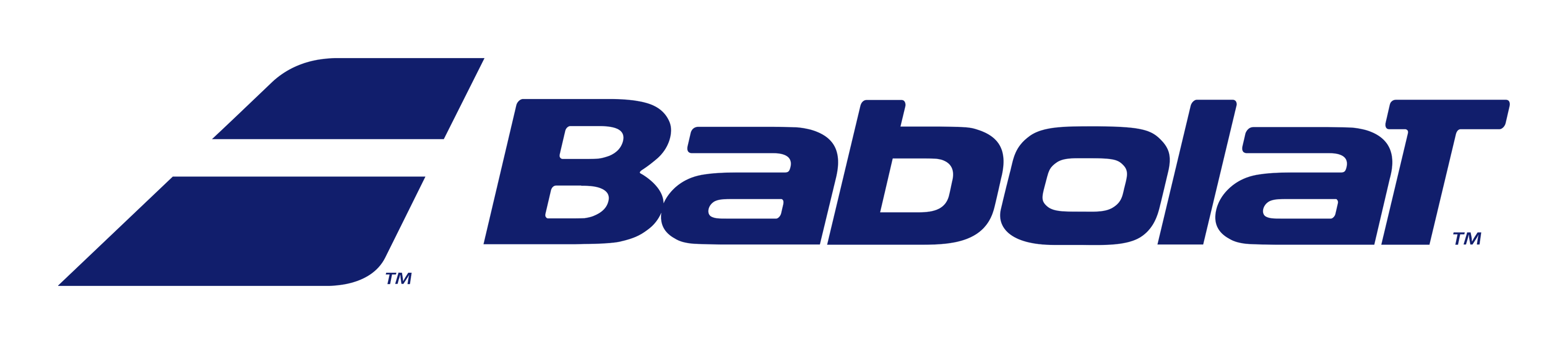 Logo Babolat sur fond transparent
