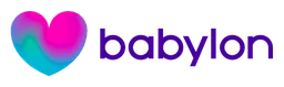 Babylon logo, wordmark version, on a transparent background