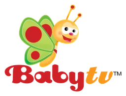 Babytv logo, horizontal version, on a transparent background