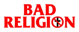 Bad Religion logo, wordmark version, on a transparent background