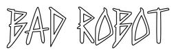 Bad Robot logo, monochrome wordmark version, on a transparent background