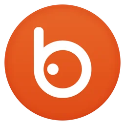 Badoo logo, icon version, on a transparent background