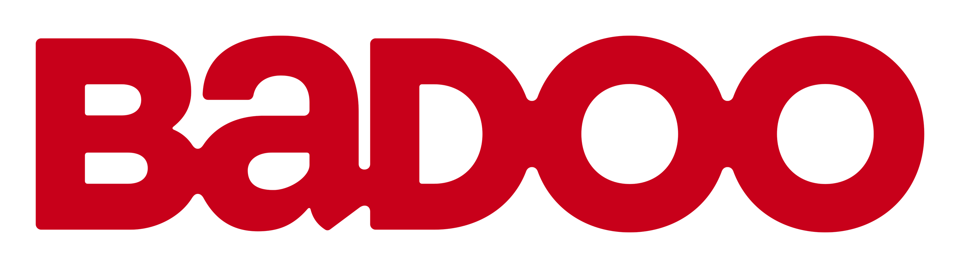 Badoo logo on a transparent background