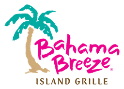 Bahama Breeze logo, horizontal version, on a transparent background