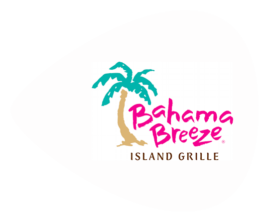 Bahama Breeze logo on a transparent background