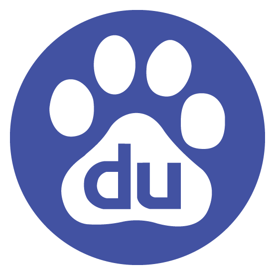 Baidu logo on a transparent background