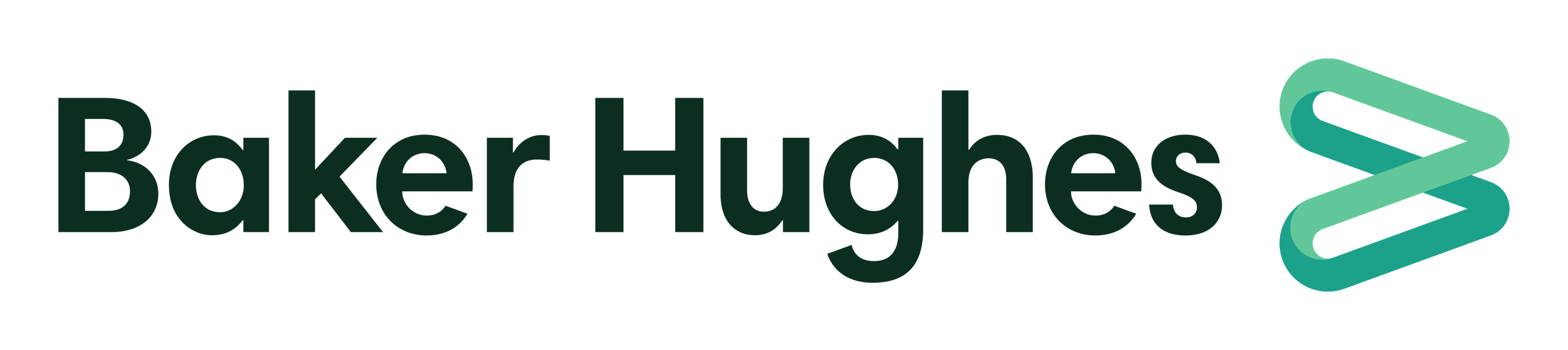 Baker Hughes logo on a transparent background