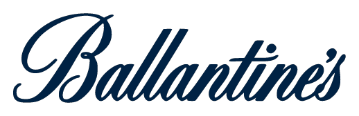 Ballantines logo on a transparent background